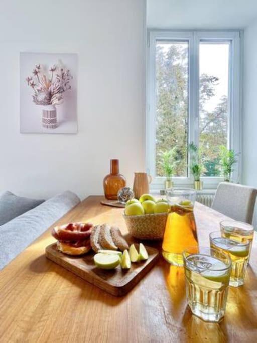 מולהאוס 1 Appartement 3P Ideal Famille Travail Renove Lumineux Parking Gratuit מראה חיצוני תמונה