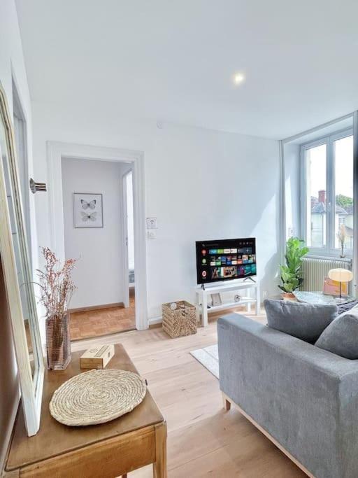מולהאוס 1 Appartement 3P Ideal Famille Travail Renove Lumineux Parking Gratuit מראה חיצוני תמונה