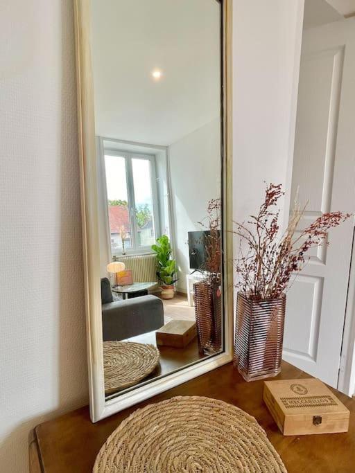 מולהאוס 1 Appartement 3P Ideal Famille Travail Renove Lumineux Parking Gratuit מראה חיצוני תמונה